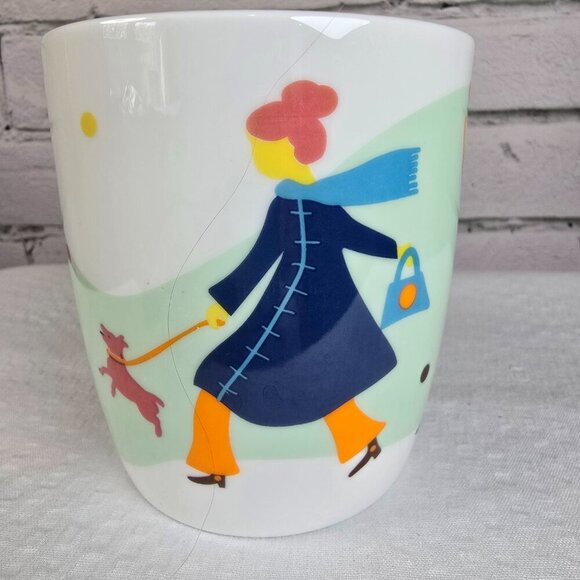 LESLEY EVERS "LET YOUR HEART BE WARMED" MUG FALL SCENES - Picture 4 of 5